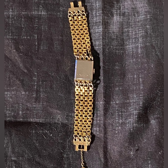 Vintage Sheffield women's watch gold with chain strap - Picture 4 of 6